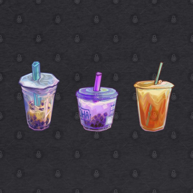 Boba Tea Set by evumango